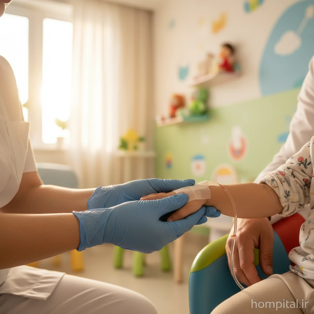 تزریق سرم ویژه کودکان